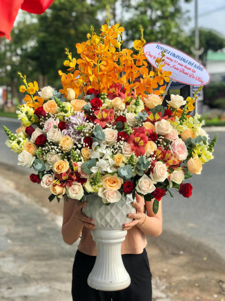 Điện hoa giao tận nhà tại shop hoa tươi huyện Tiểu Cầu,tỉnh Trà Vinh 