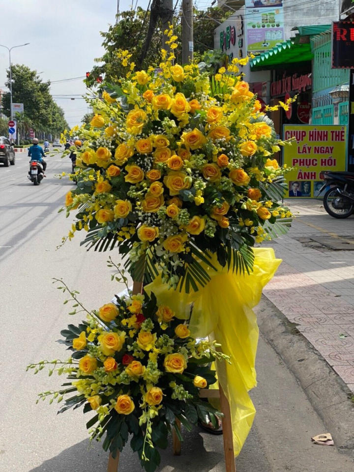  Mẫu hoa khai trương tại shop hoa tươi An Minh, Kiên Giang