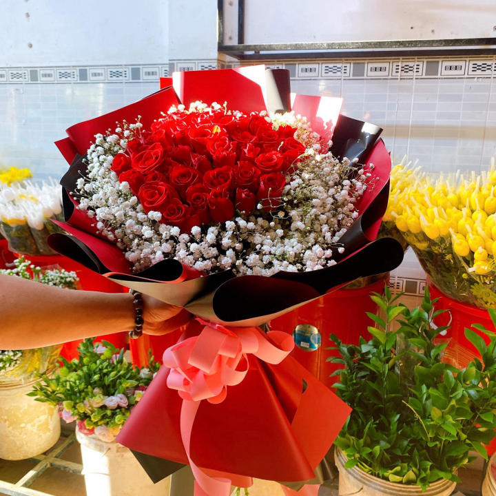 Mẫu hoa chúc mừng sinh nhật tại cửa hàng hoa Huyện Vĩnh Linh, Quảng Trị 