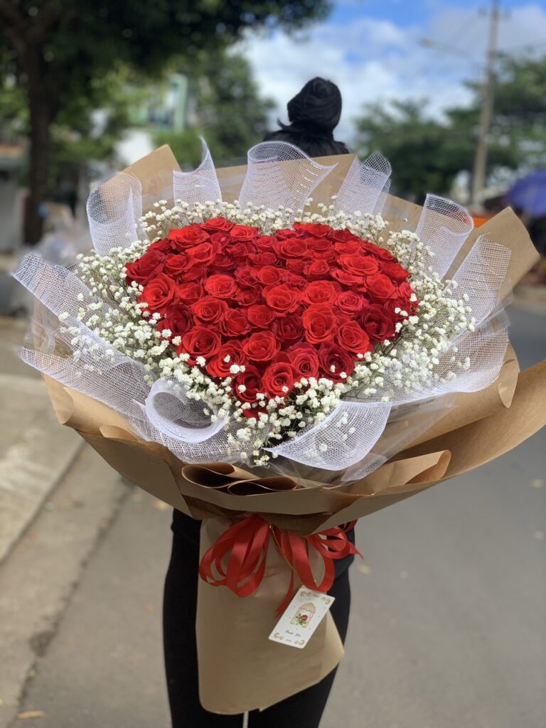 Mẫu hoa sinh nhật tại shop hoa tươi Thoại Sơn, An Giang