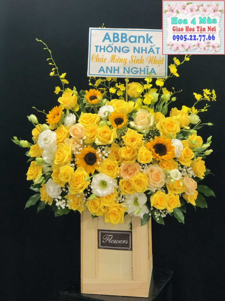 Dịch vụ điện hoa tươi tại nhà Gò Quao, Kiên Giang