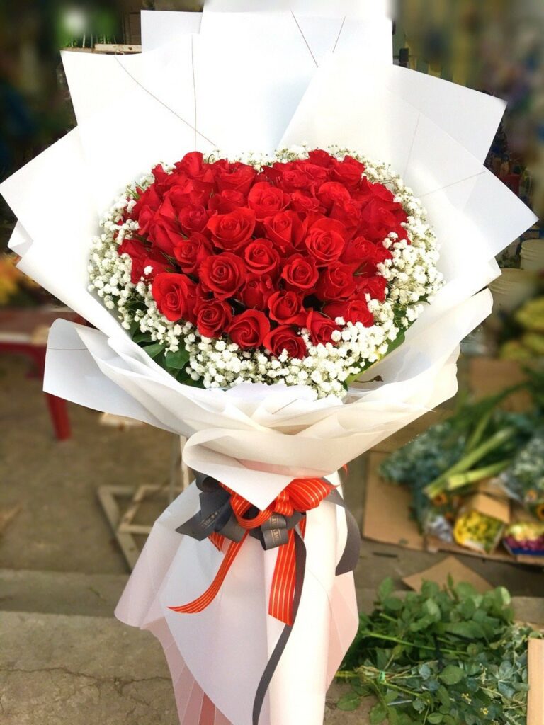 Mẫu hoa sinh nhật có sẵn tại shop hoa tươi huyện Giồng Trôm, tỉnh Bến Tre