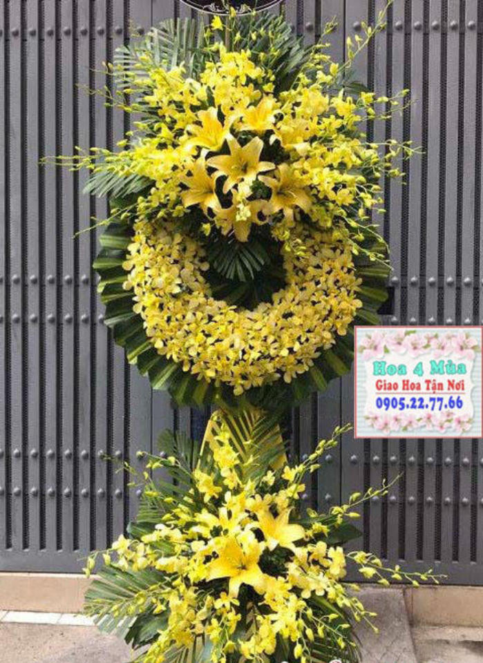 Mẫu hoa chia buồn, hoa tang lễ tại shop hoa quận Hải Châu, Đà Nẵng