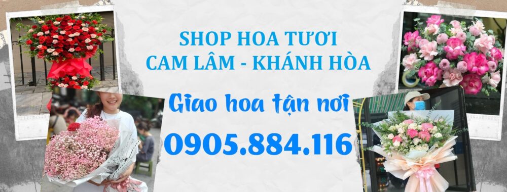 Shop Hoa Tươi Cam Lâm, Khánh Hòa – Giao Hoa Tận Nơi Khánh Hòa