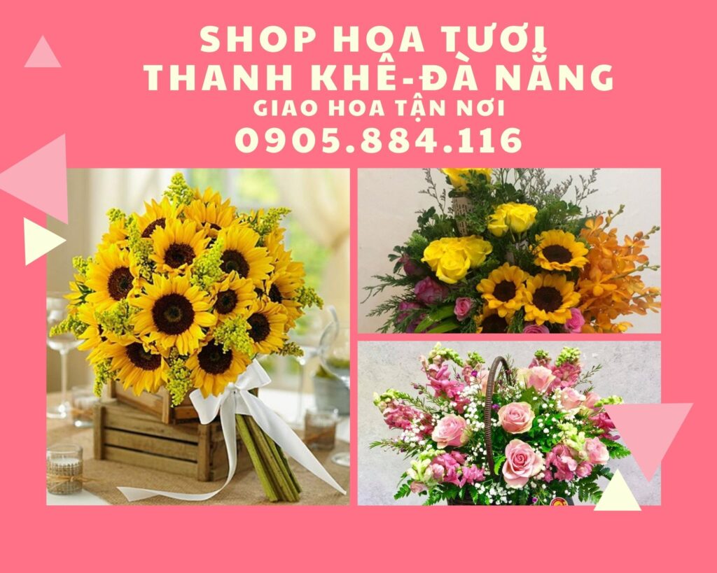 Cửa hàng hoa tươi Tanghoatannha.com quận Thanh Khê, Đà Nẵng